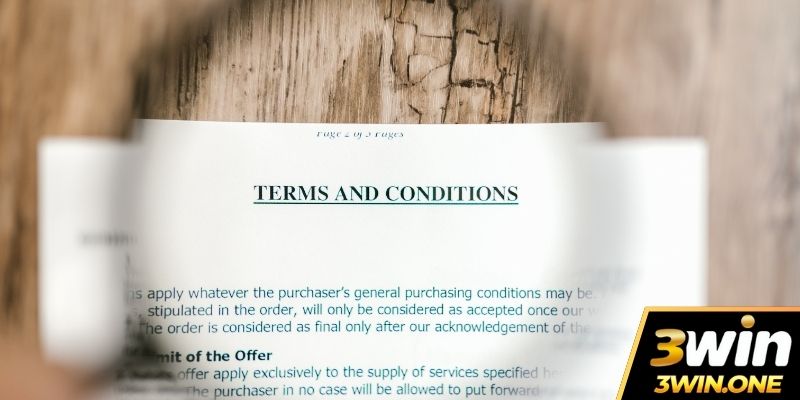 Điều khoản và điều kiện quy định các quy tắc giao dịch